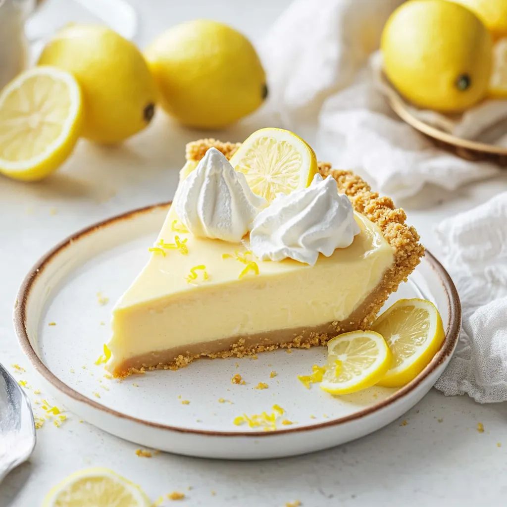 Rich and Creamy Lemon Pie