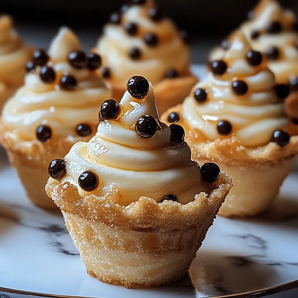 Mini Cannoli Cups