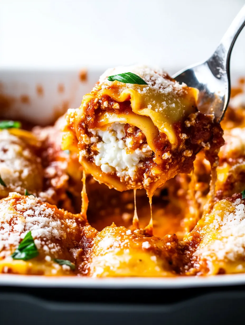 Lasagna Roll Ups With Cottage Cheese Recipe