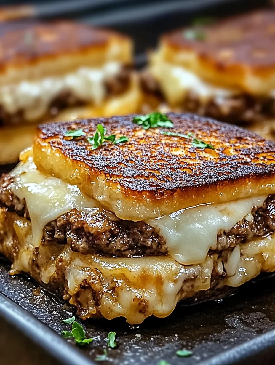 Patty Melts with Secret Sauce Recipe