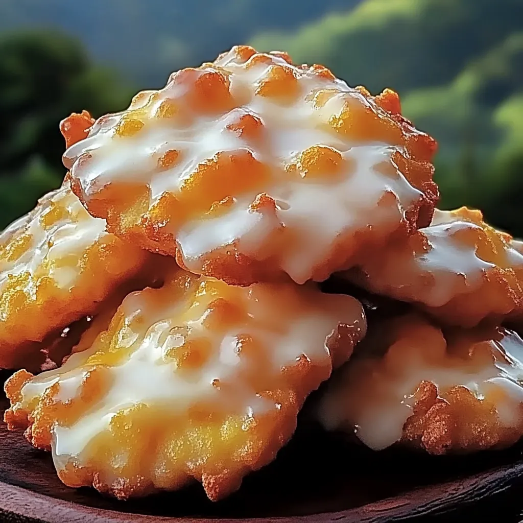 Delicious Fresh Peach Fritters