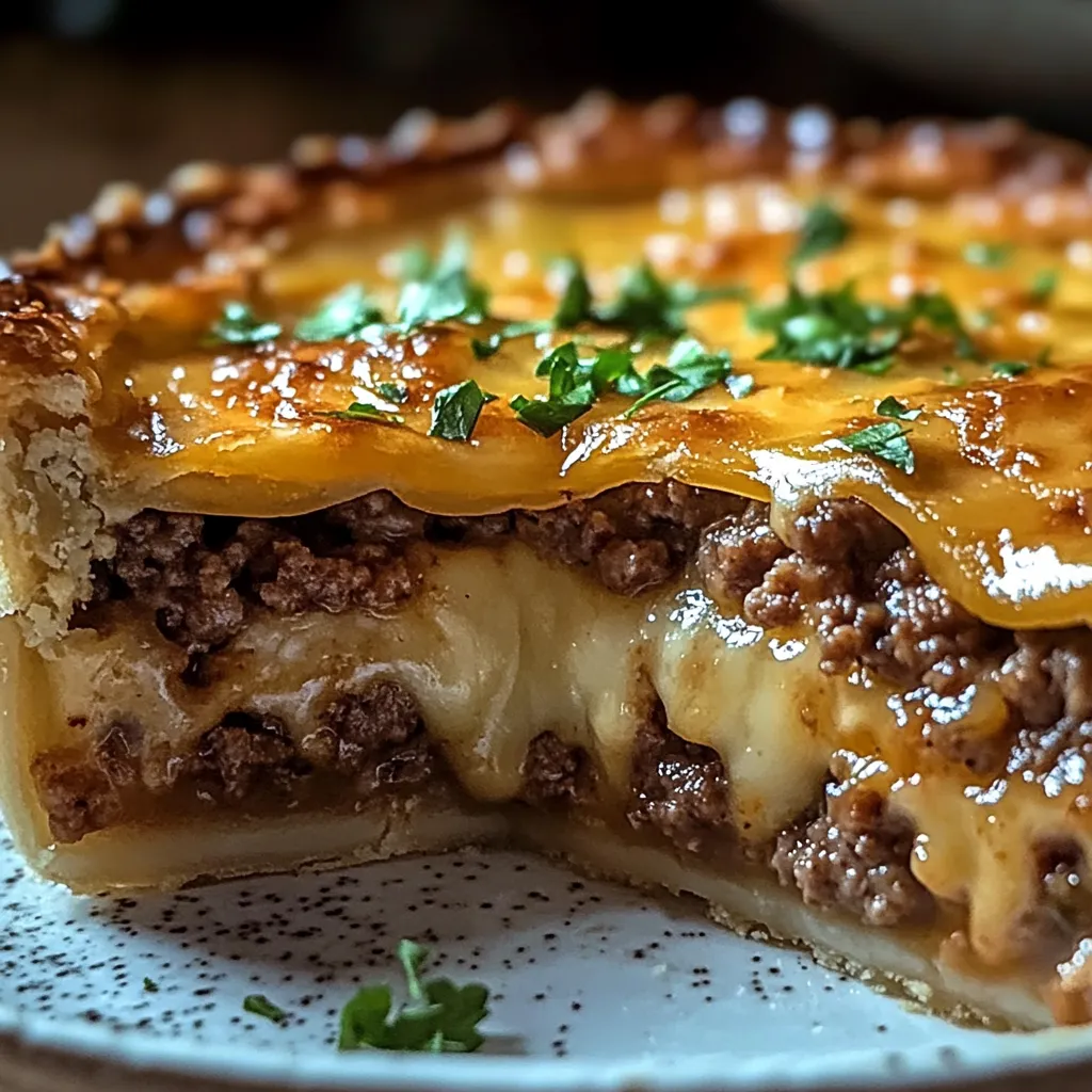 Pioneer Woman Cheeseburger Pie