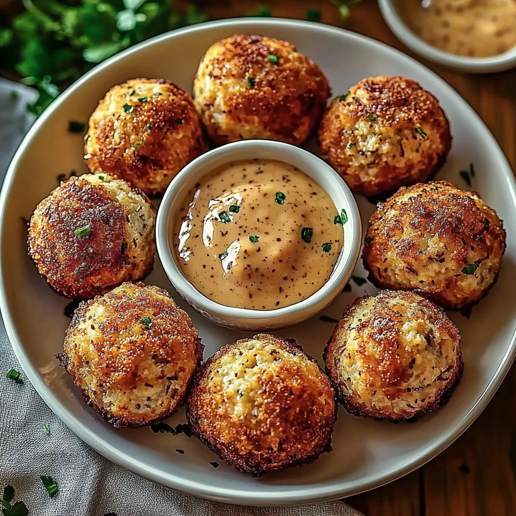 Reuben Balls with Spicy Thousand Island Dipping Sauce Recipe