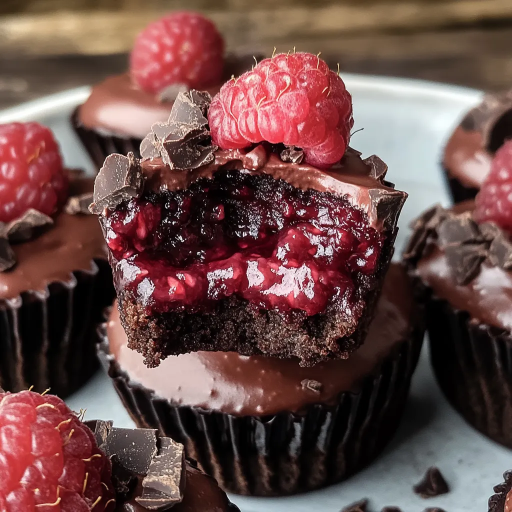 Marry Me No Bake Raspberry Chocolate Mousse Cups