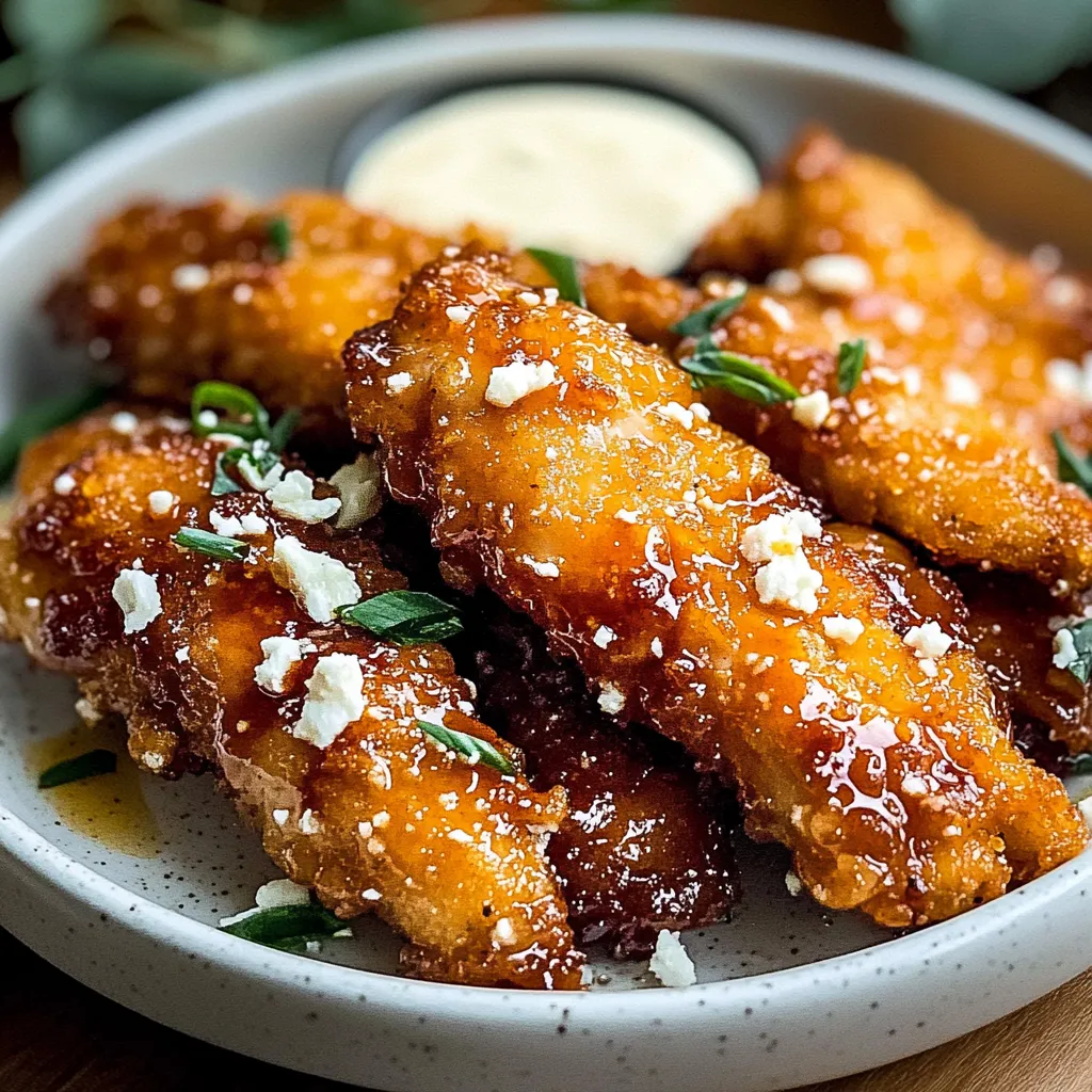 Crispy Hot Honey Feta Chicken Recipe