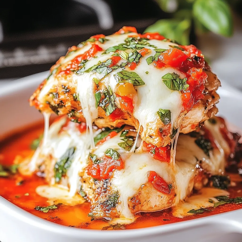 Bruschetta Chicken Bake Recipe