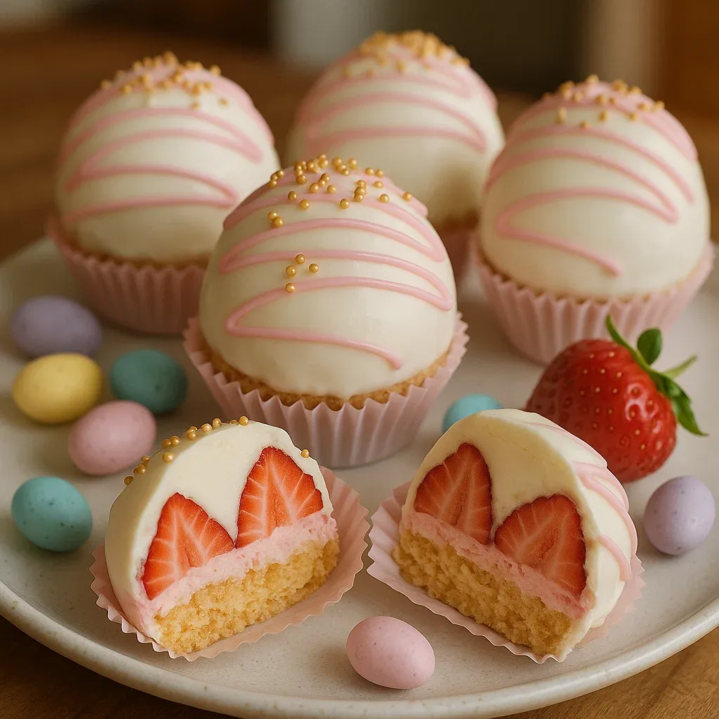 Strawberry Shortcake Easter Egg Bombs