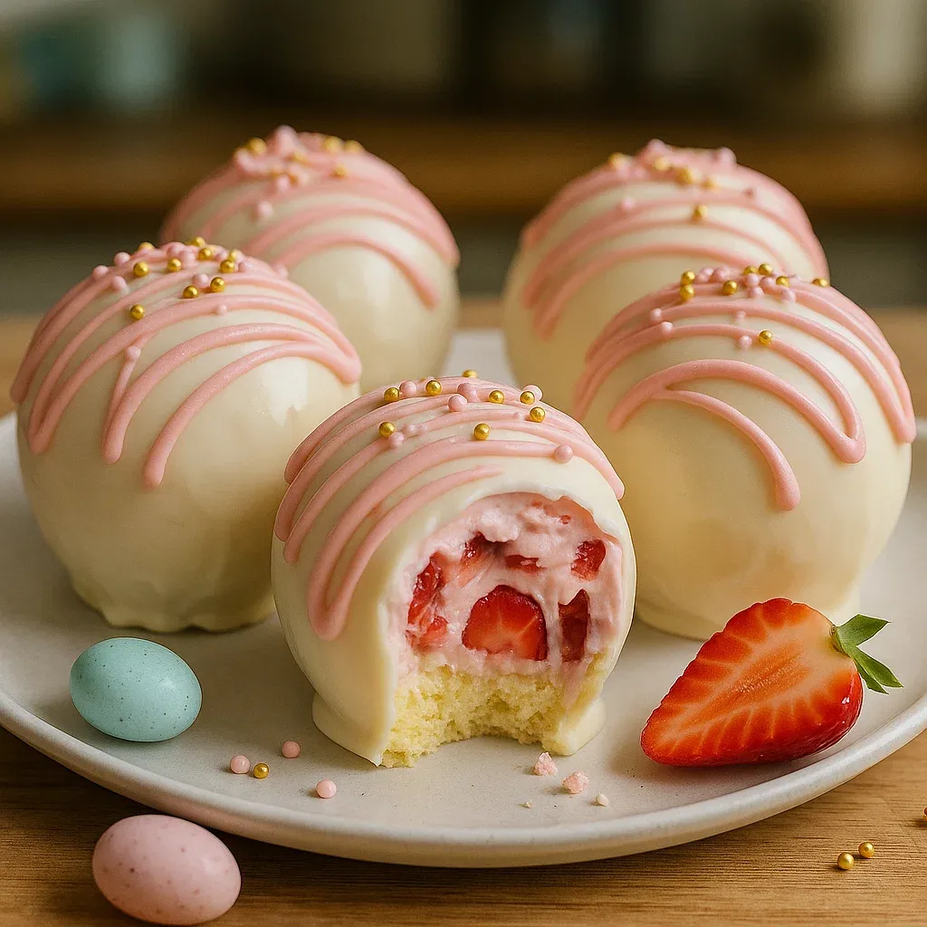 Strawberry Shortcake Easter Egg Bombs