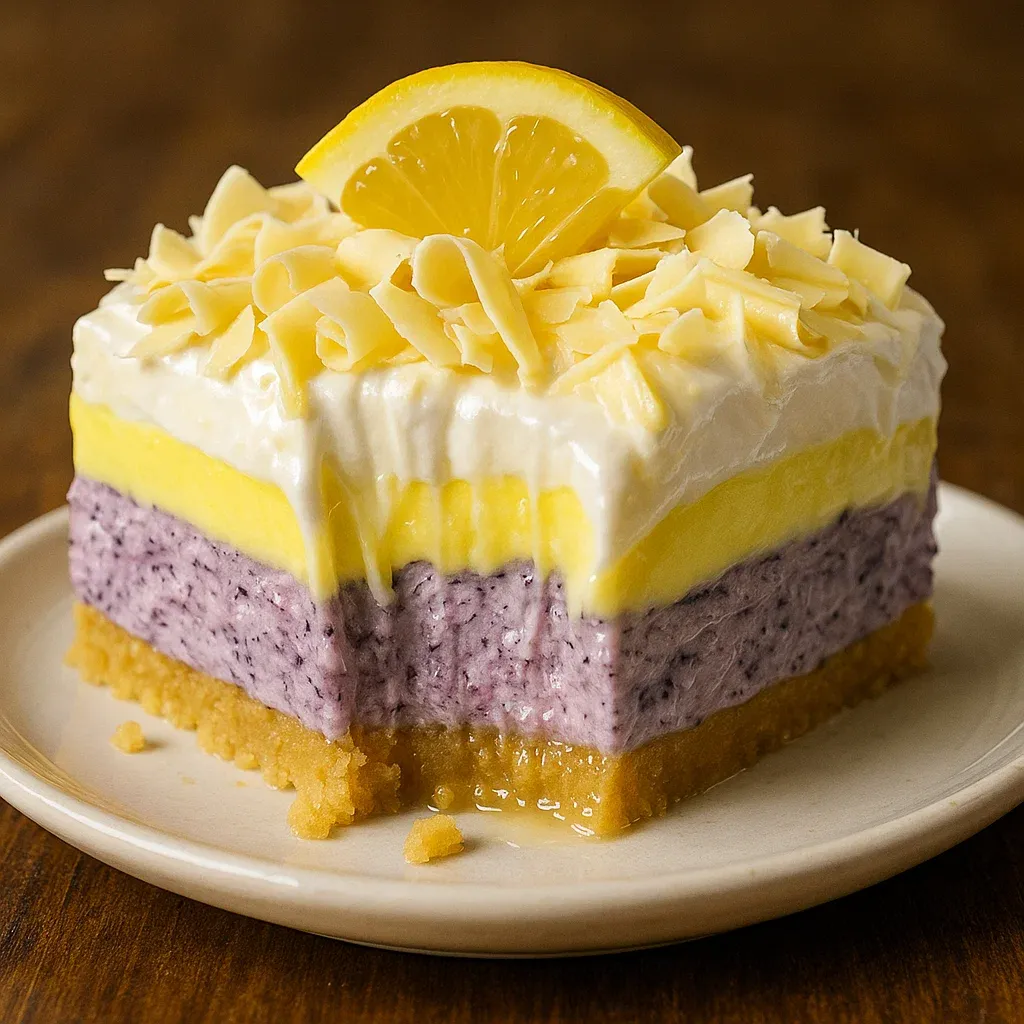 Lemon Blueberry Lasagna Recipe
