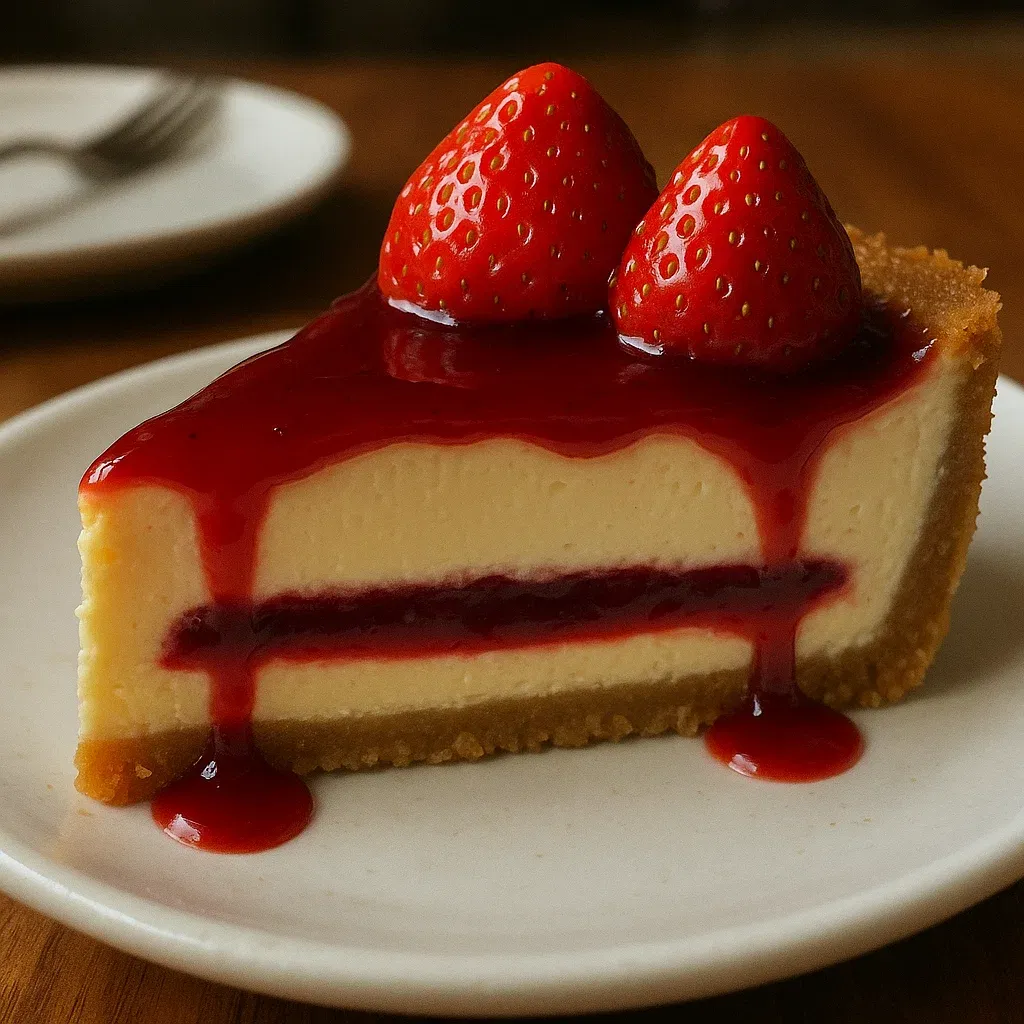 Peanut Butter and Jelly Cheesecake