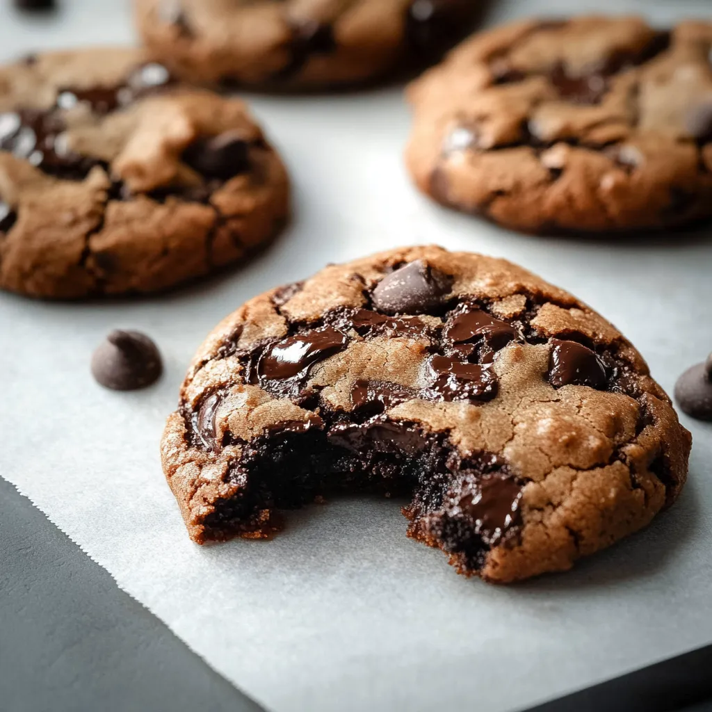 Levain Bakery Dark Chocolate Chocolate Chip Copycat Cookies Recipe