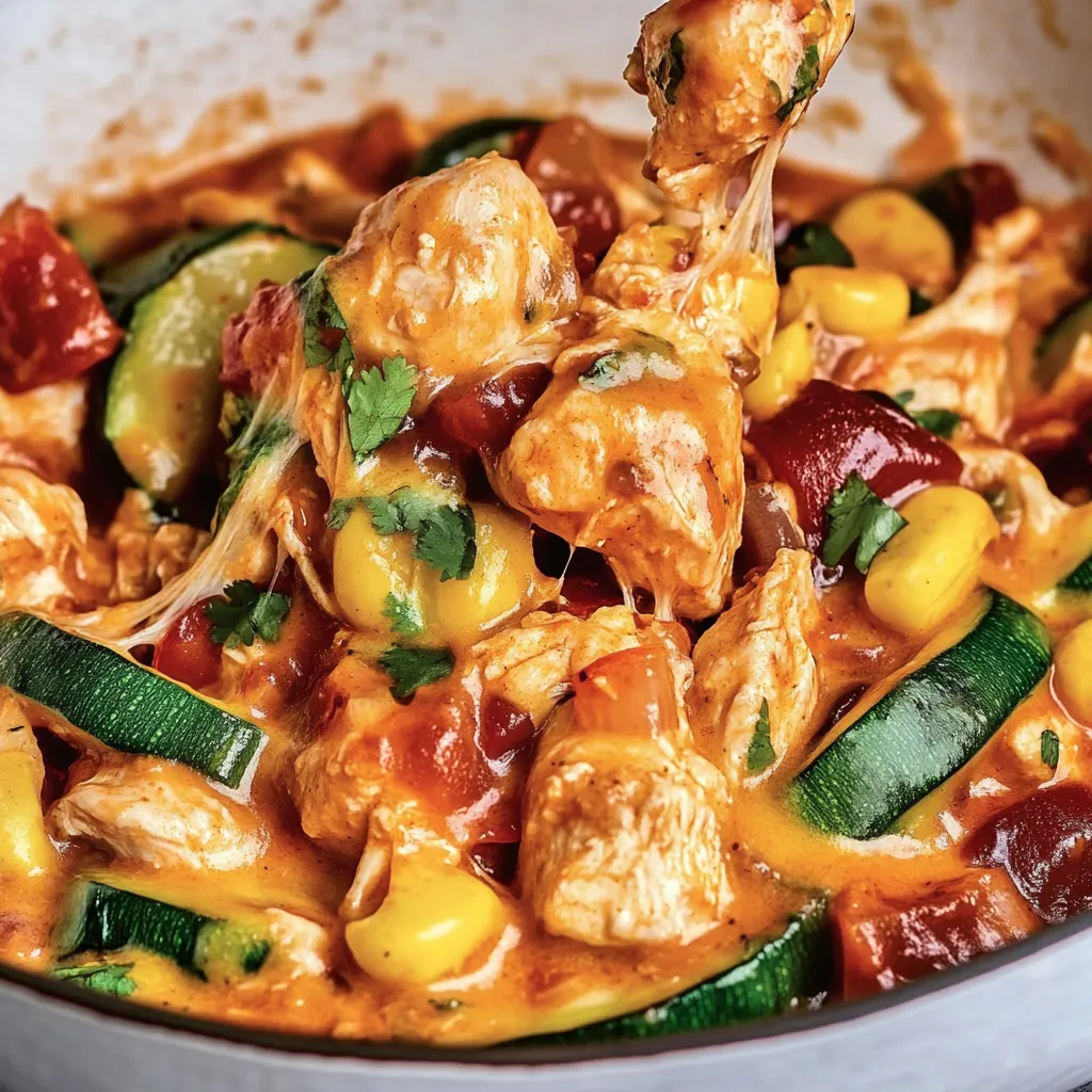 Tex-Mex Chicken And Zucchini