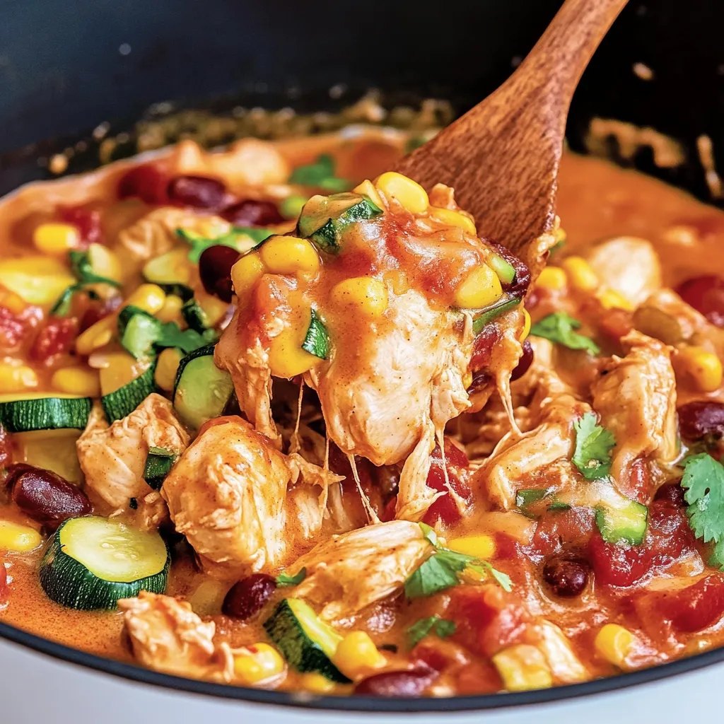Tex-Mex Chicken And Zucchini