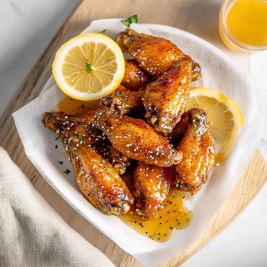 Honey Lemon Pepper Wings