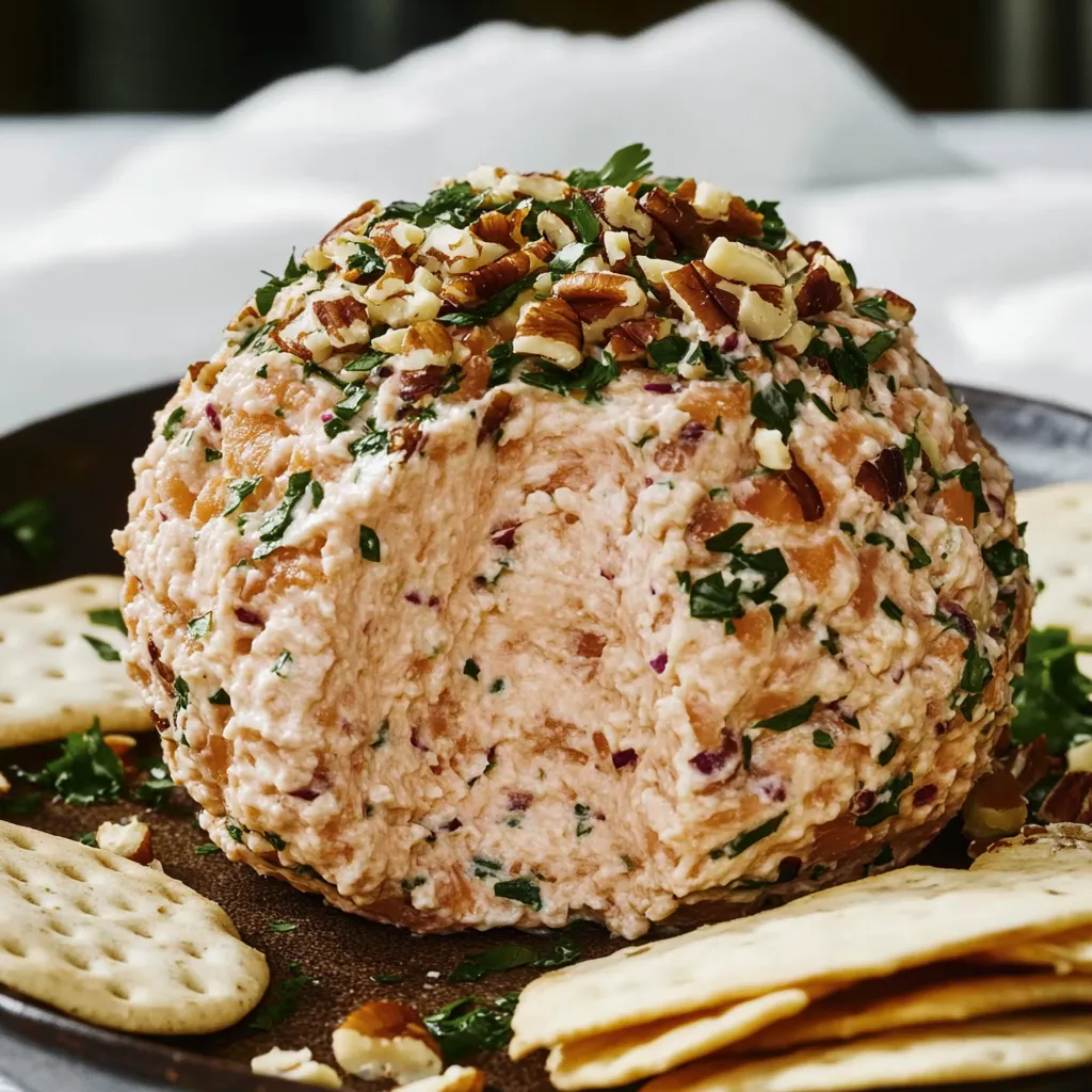 Smoked Salmon Cheese Ball