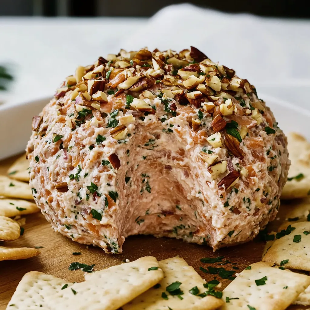 Smoked Salmon Cheese Ball Recipe