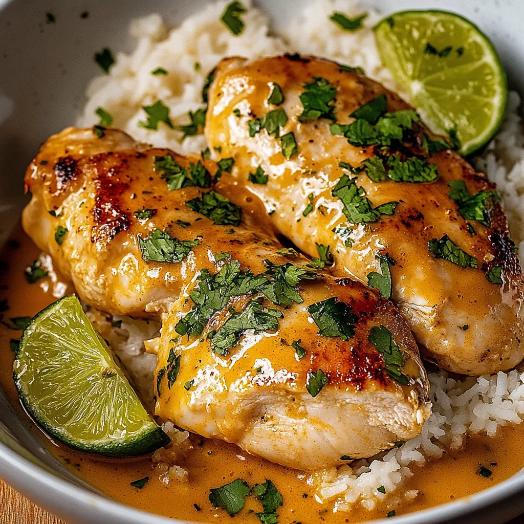 Coconut Lime Chicken Recipe