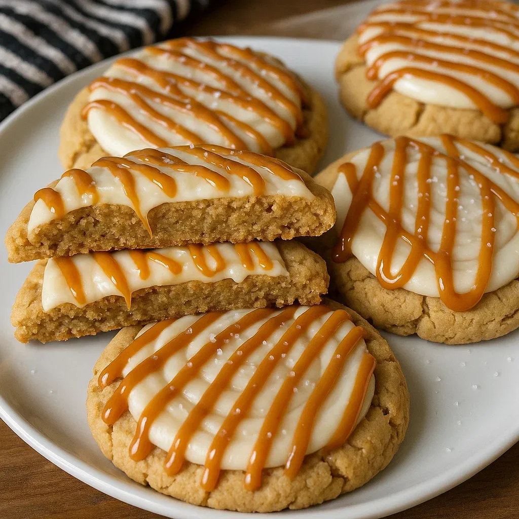 Salted Caramel Cheesecake Cookie Recipe