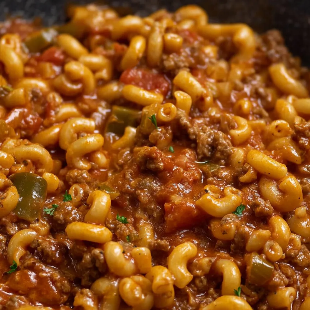 Nostalgic American Goulash