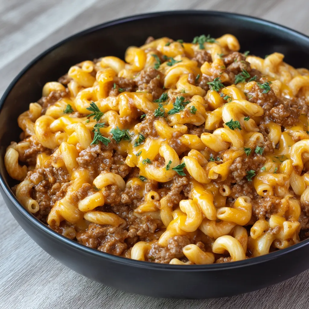 Homemade Hamburger Helper