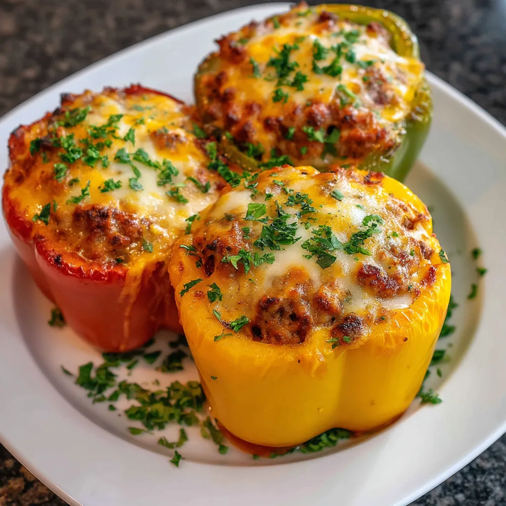 Easy Stuffed Bell Peppers Recipe