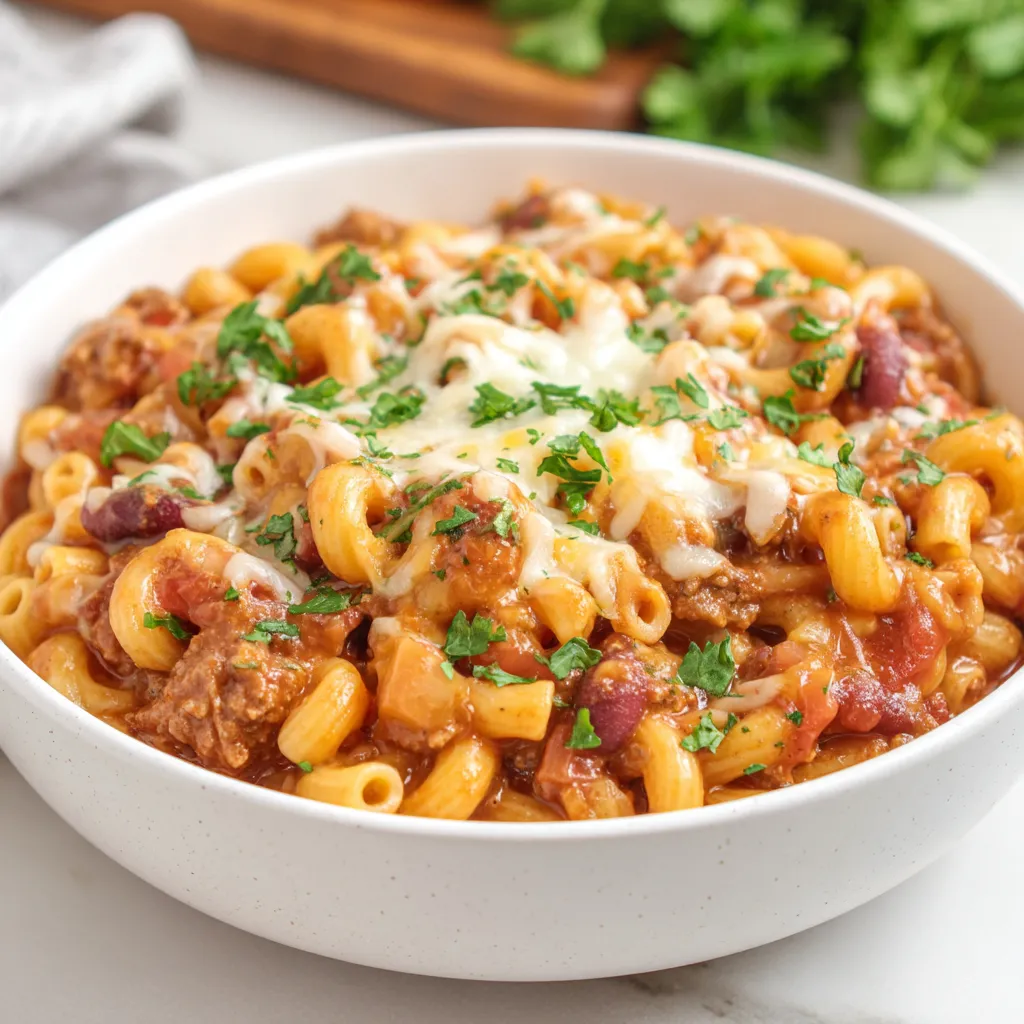 Easy Chili Mac