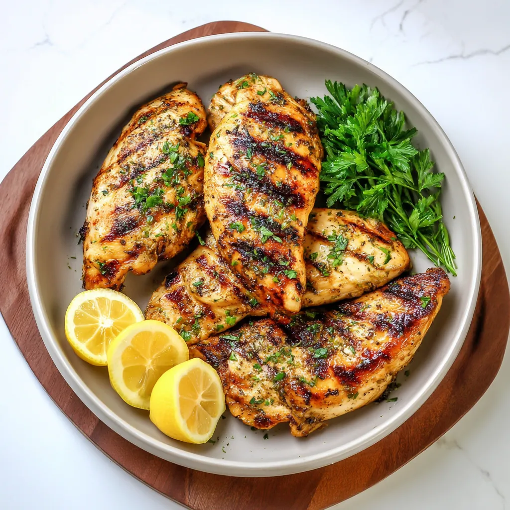 Grilled Lemon Chicken