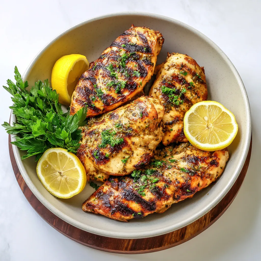 Grilled Lemon Chicken