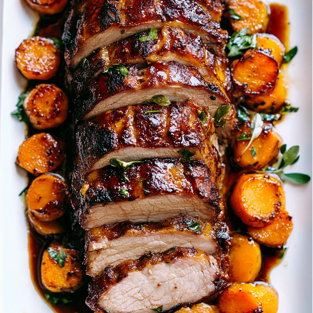 Tender and Juicy Pork Loin Roast Recipe