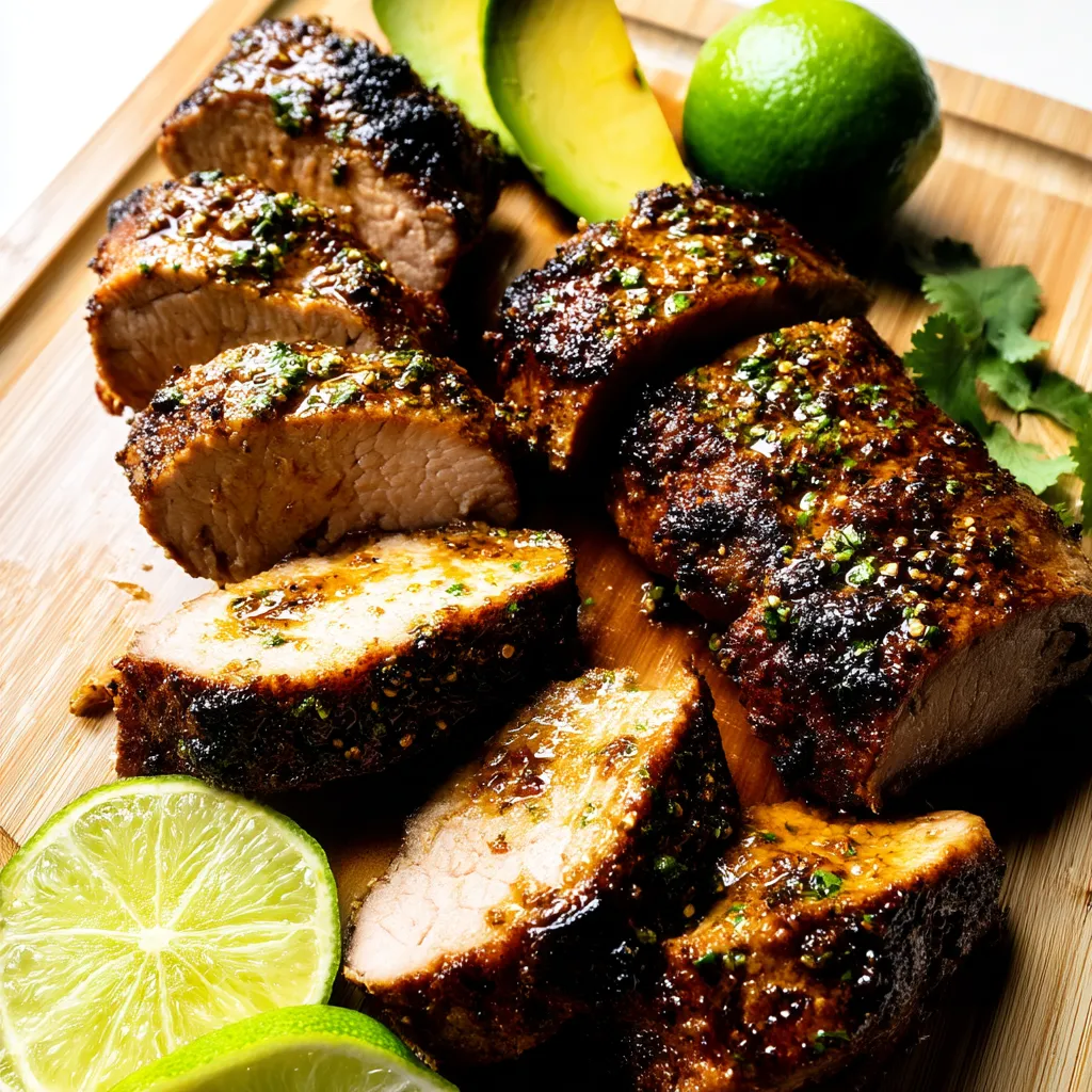 Ginger Lime Pork Tenderloin