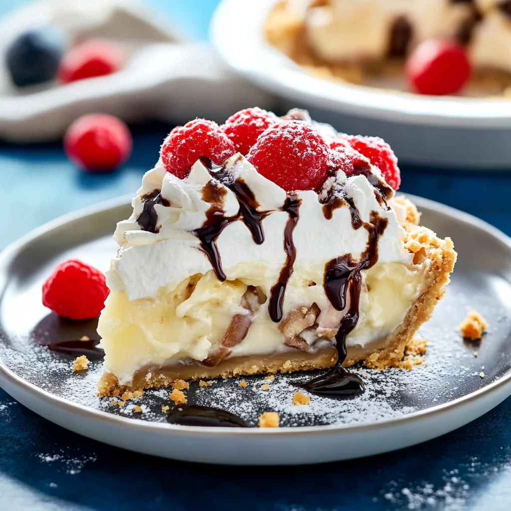 Banana Split Pie