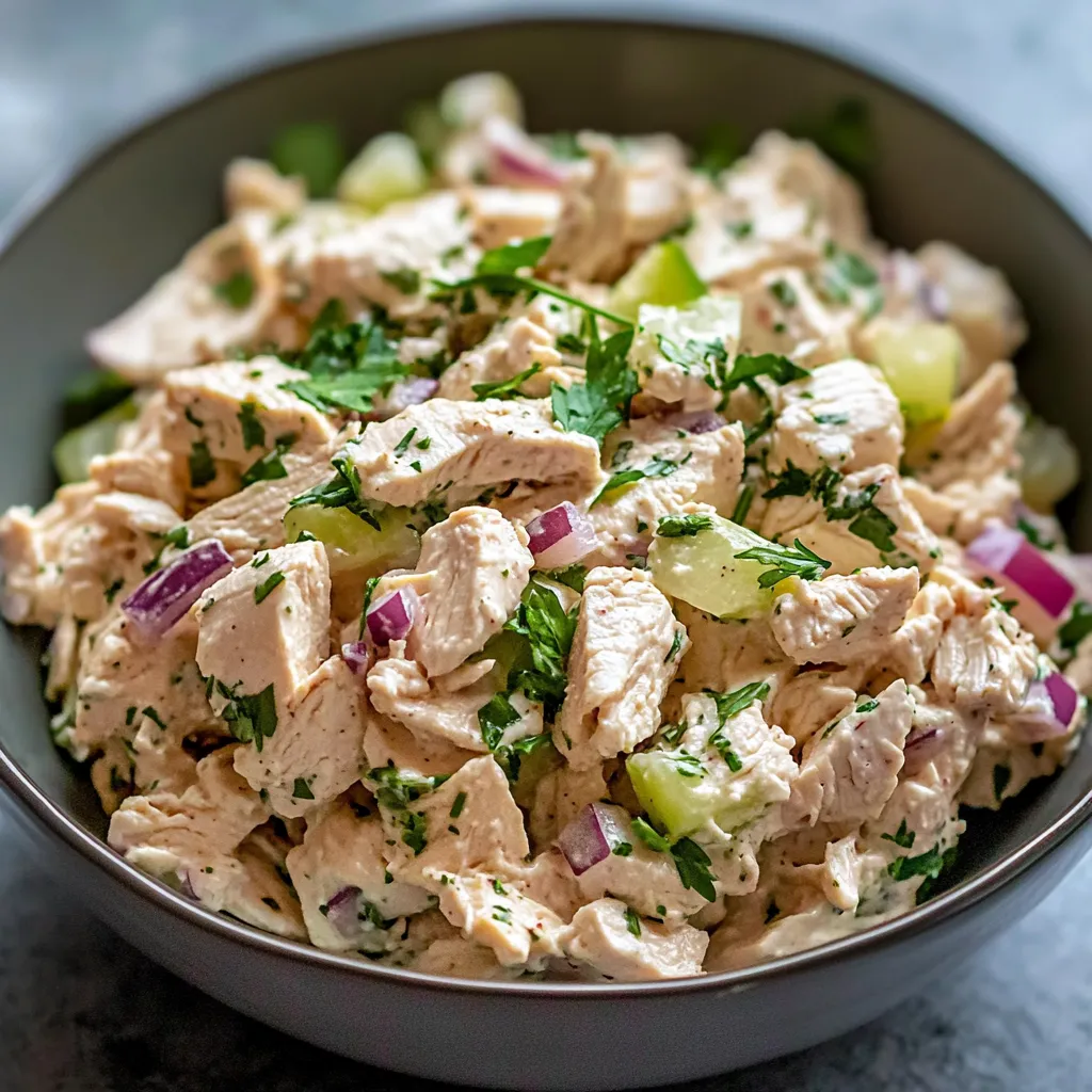 Healhty Greek Yogurt Chicken Salad Recipe