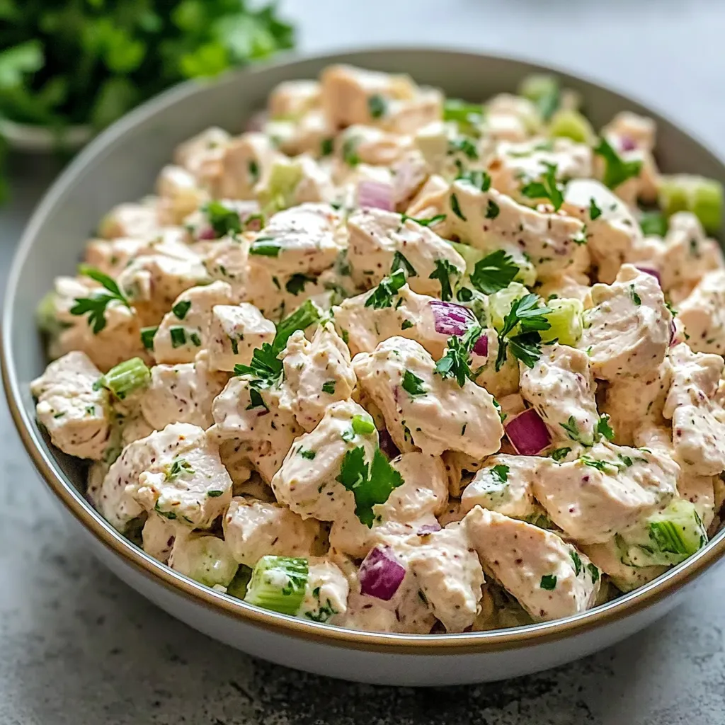 Healhty Greek Yogurt Chicken Salad Recipe