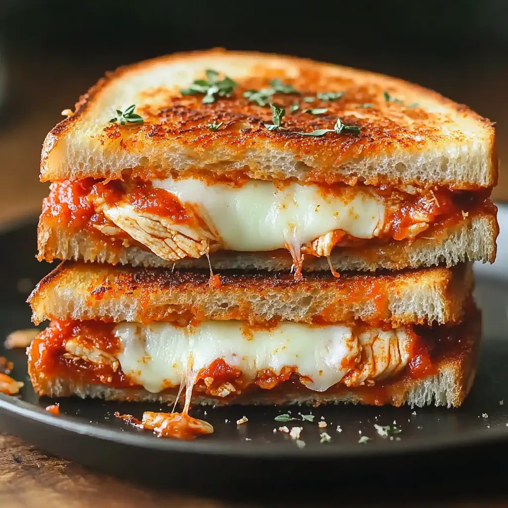 Chicken Parmesan Grilled Cheese