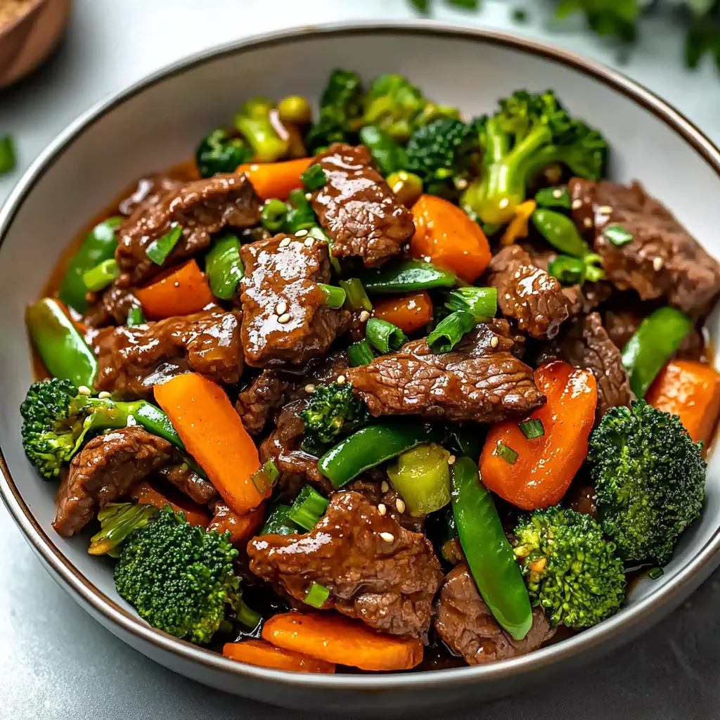 Beef Stir Fry with Vegetables (30-Minutes)