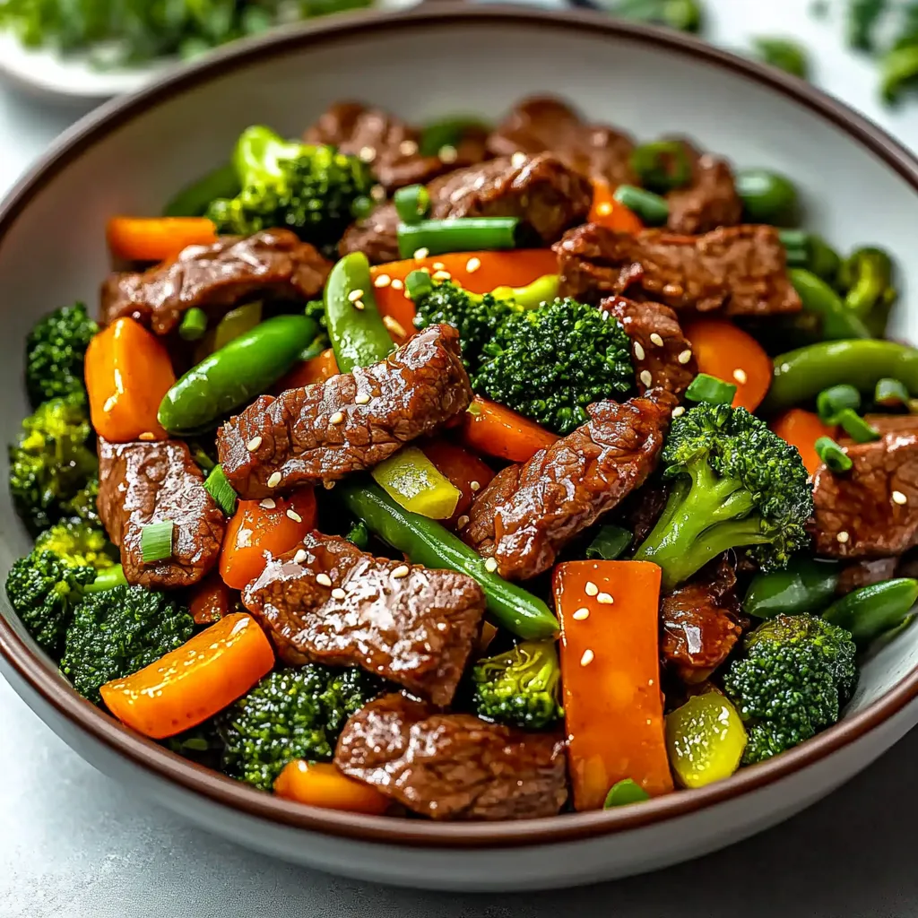 Beef Stir Fry with Vegetables (30-Minutes)