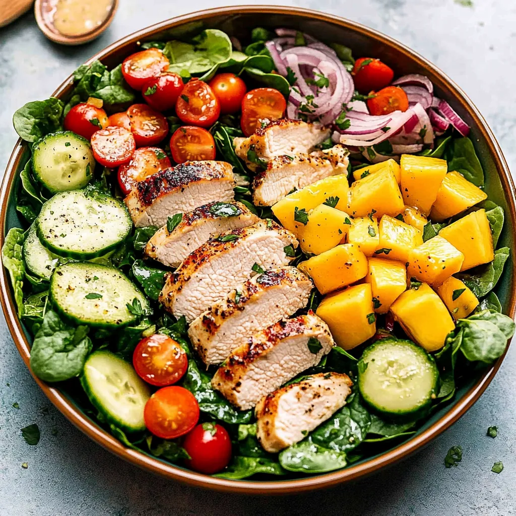 Mango Chicken Salad