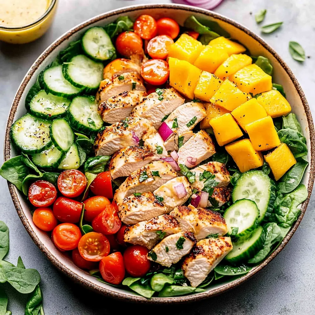 Mango Chicken Salad