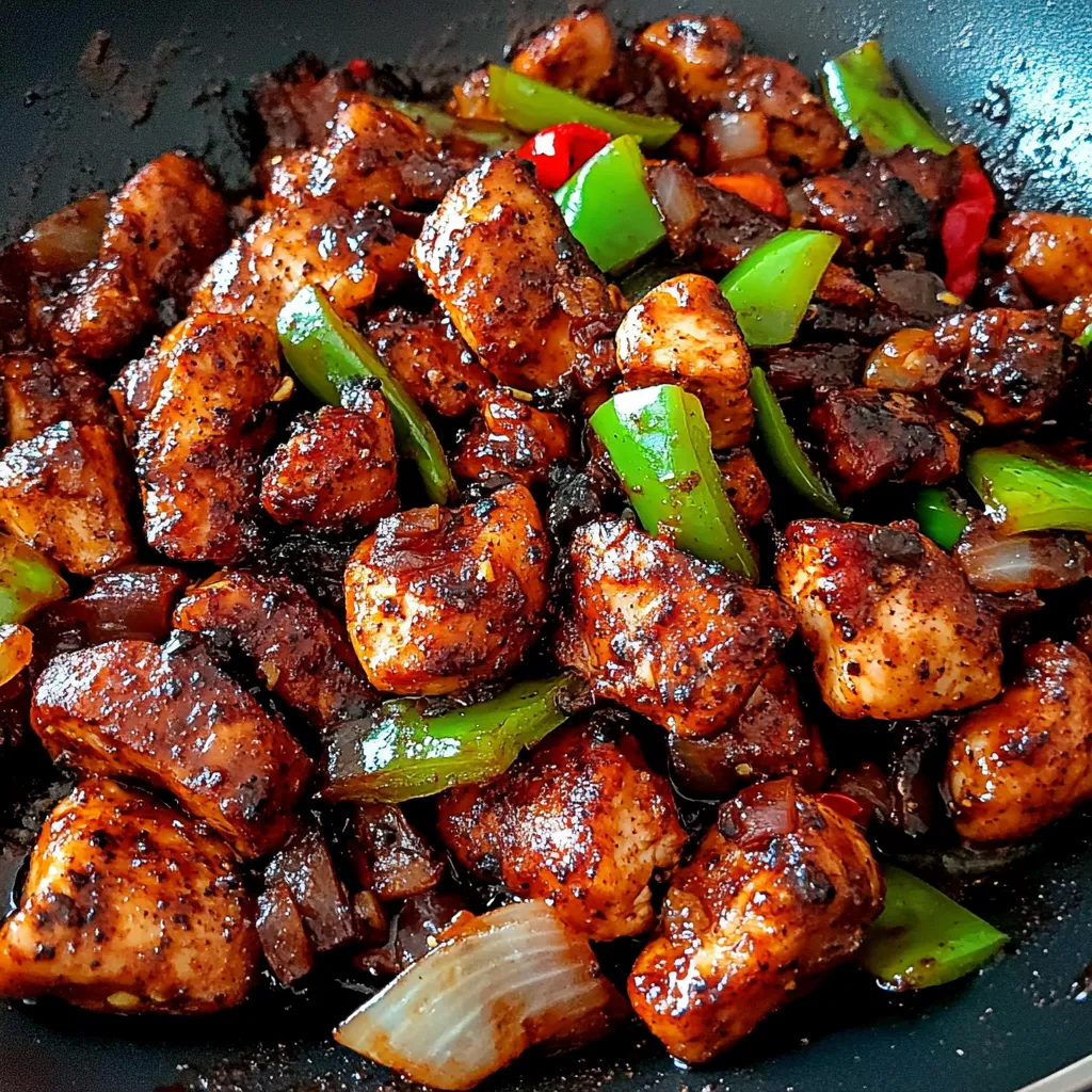 Easy Black Pepper Chicken Recipe
