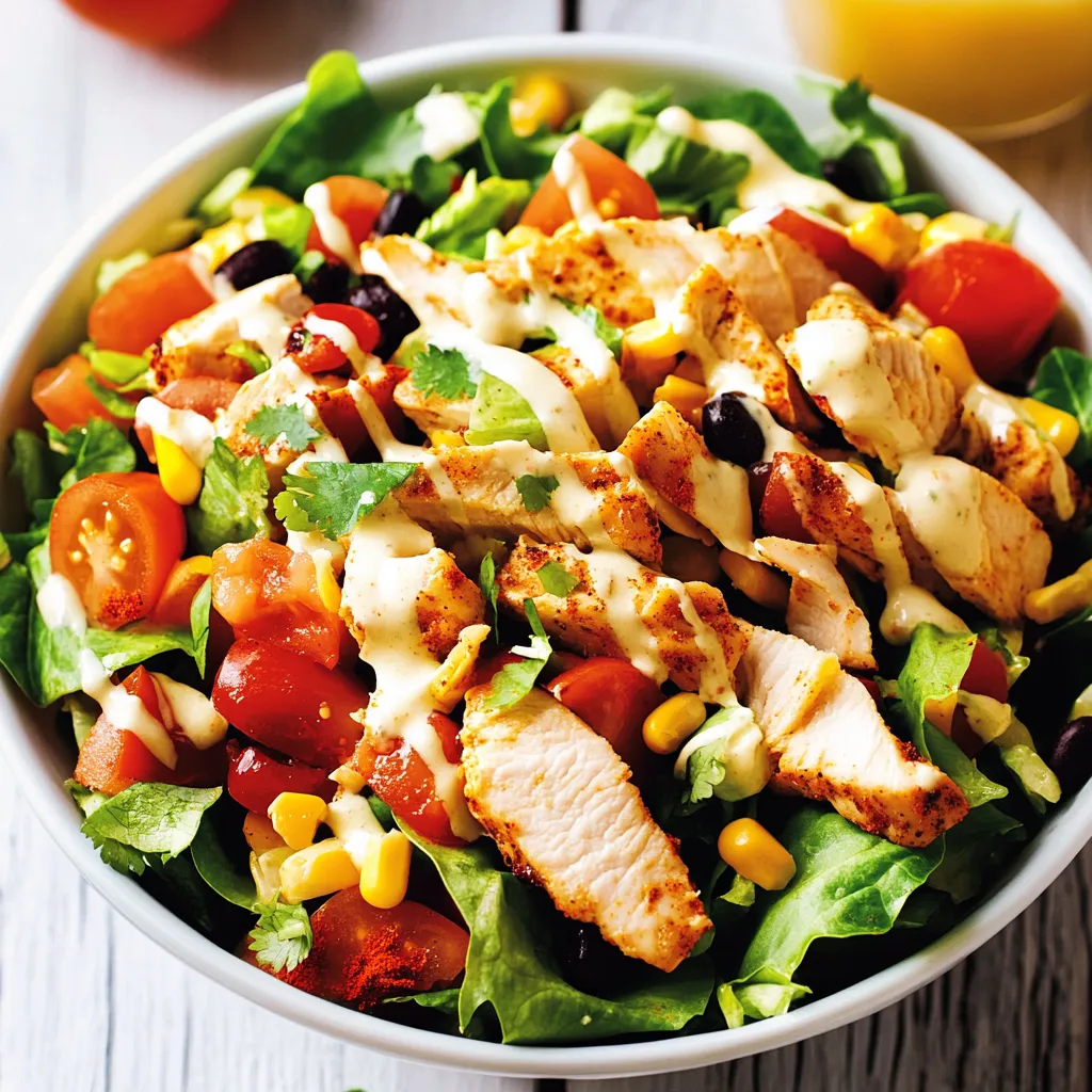 Tex-Mex Chicken Chopped Salad