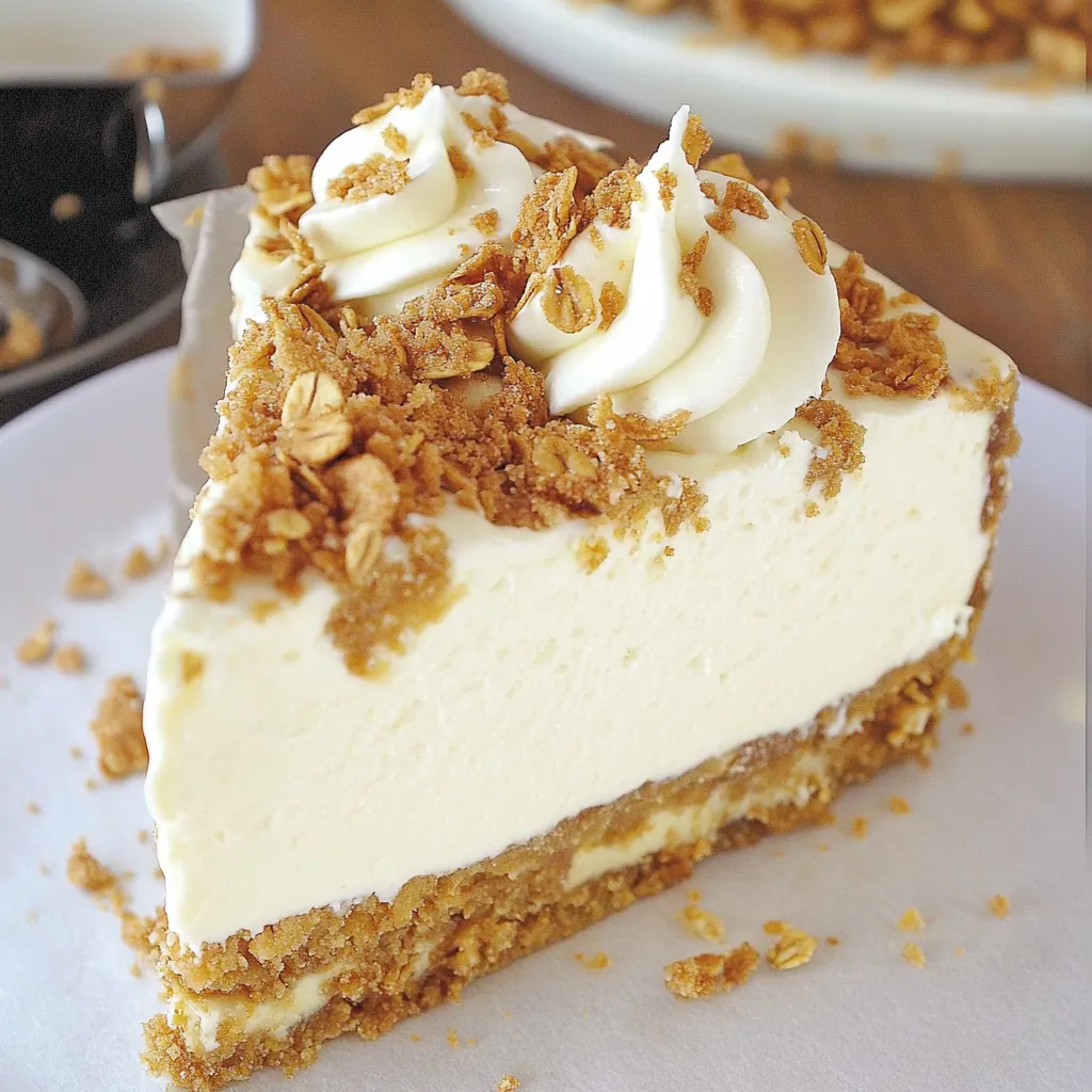 Oatmeal Cream Pie Cheesecake