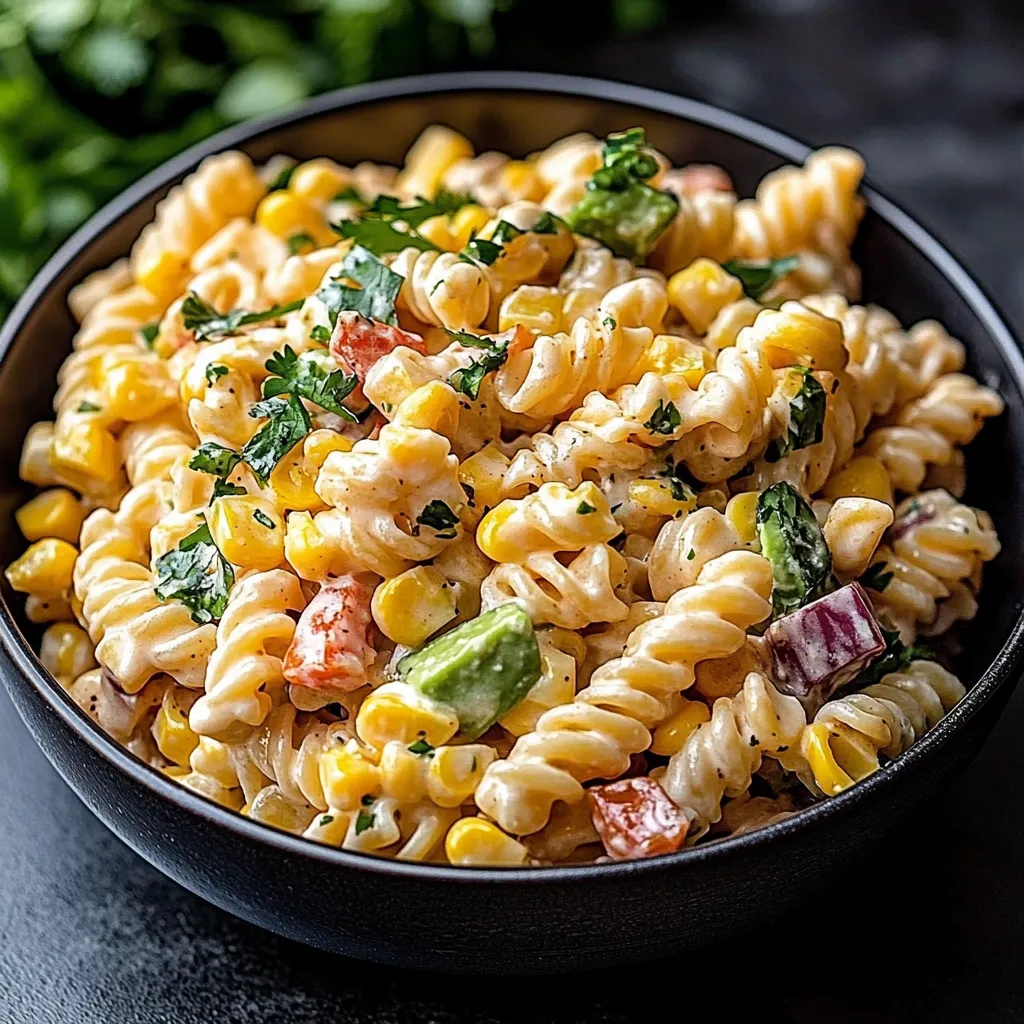 Mexican Street Corn Pasta Salad