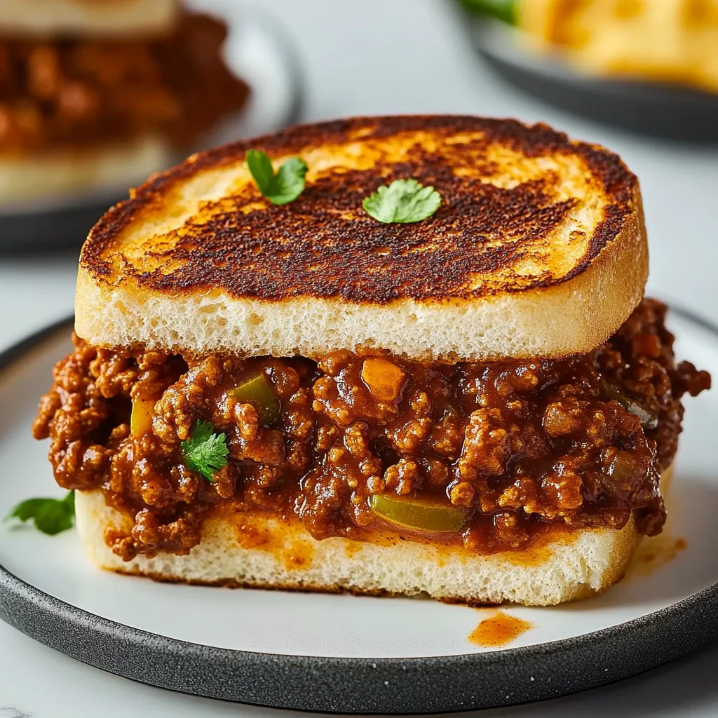Easy Texas Toast Sloppy Joes