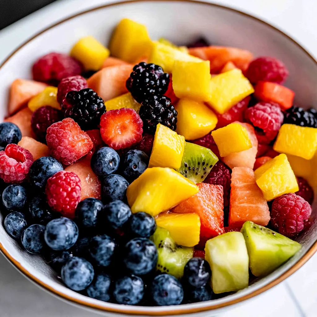 Easy Fruit Salad Recipe