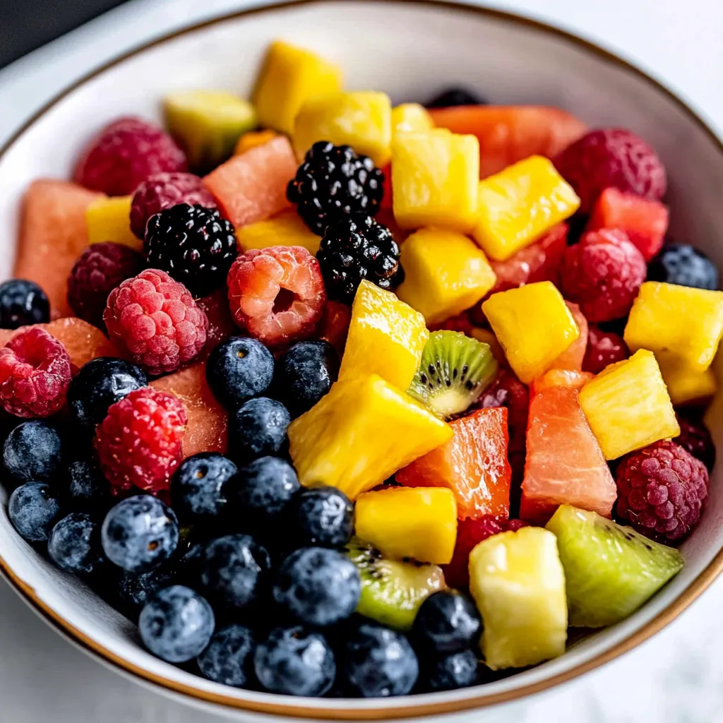 Easy Fruit Salad Recipe