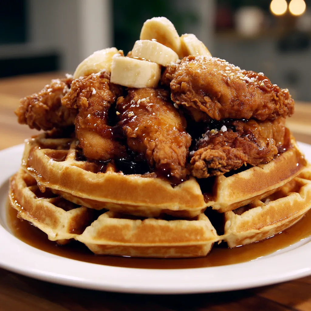 Southern Fried Chicken and Waffles recipe