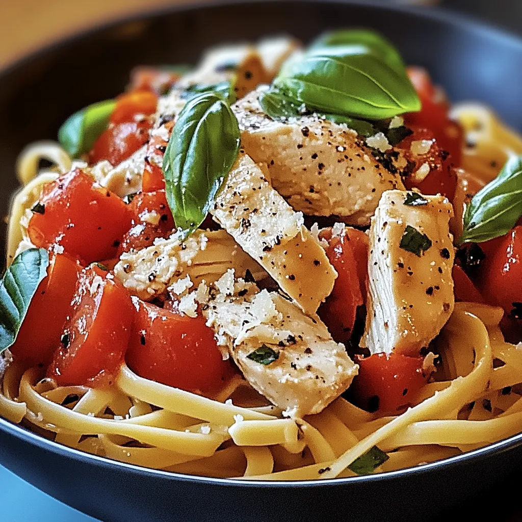 Bruschetta Chicken Pasta
