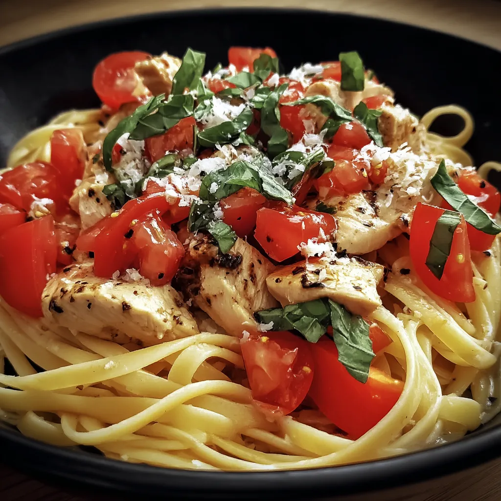 Bruschetta Chicken Pasta