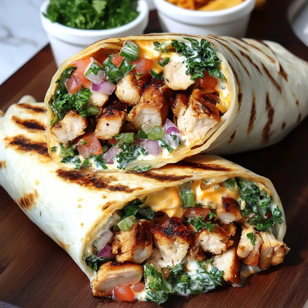 Copycat Chipotle Ranch Grilled Chicken Burrito