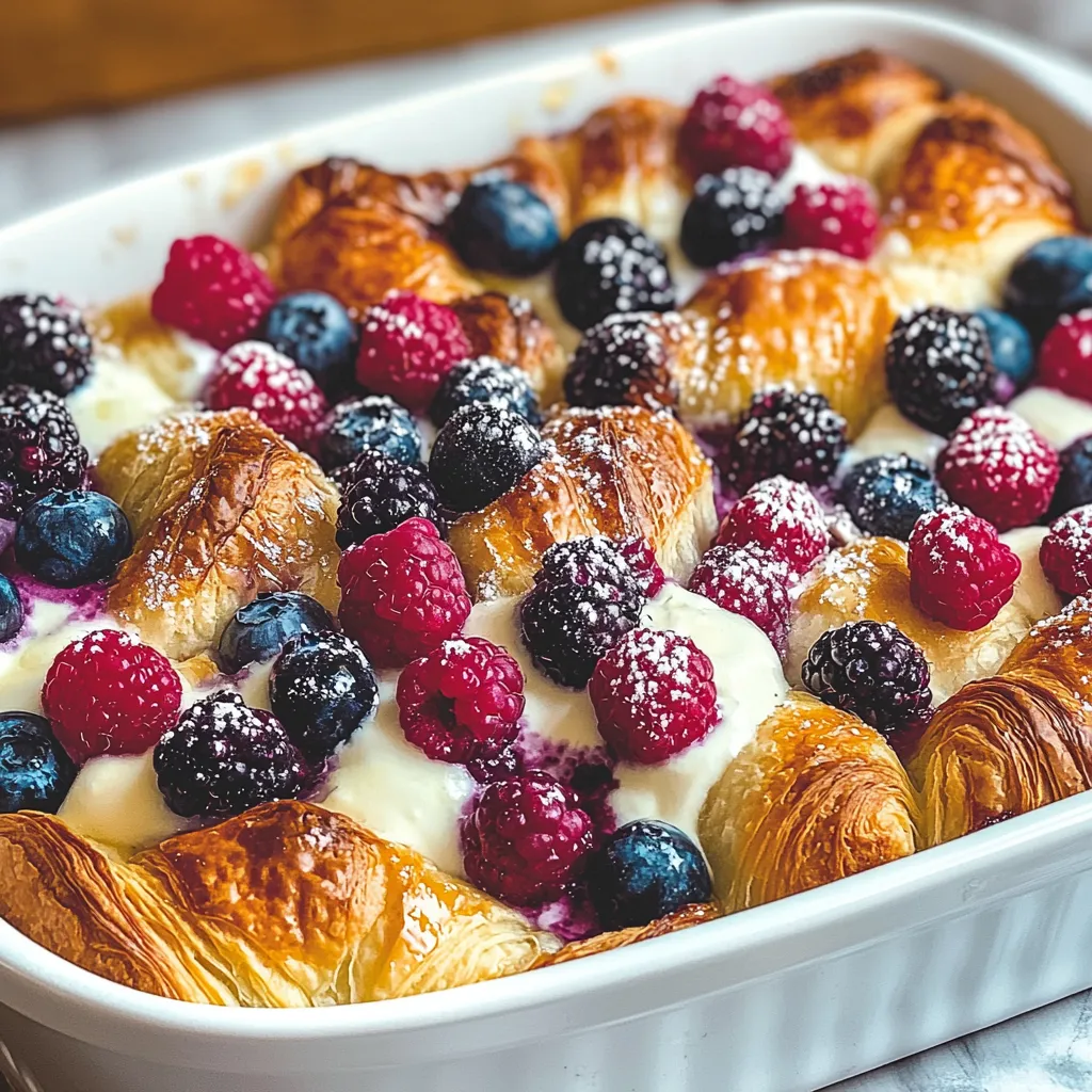 Berry Croissant Bake Recipe – Easy Brunch Dish